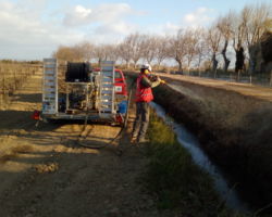 Etanchéification des digues et berges de la Robine - Bief de Mandirac VNF (30)